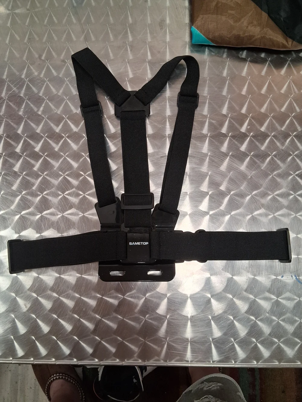 New SAMETOP Black Chest Mount Harness for Action Cameras